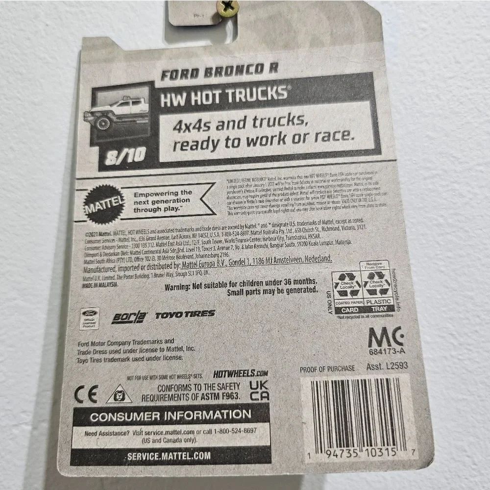 Hotwheels Ford Bronco R - Picture 5 of 5
